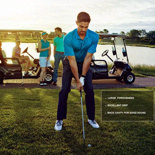Vista 7 de MAZEL WM-X1/2 Hierros individuales para palos de golf para hombres 1,2,3,4,5,6,7,8,9, Pitching Wedge, Approach Wedge, Sand Wedge con ejes