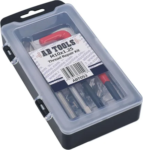 Vista 3 de AB Tools M10 x 0.049 in Kit de reparación de rosca/helicoil 9pc conjunto dañado hilo AN019