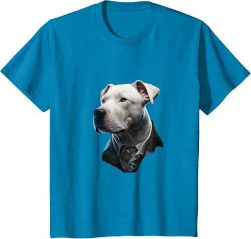 Vista 55 de Detective Dogo Argentino - Camiseta para perro, Negro