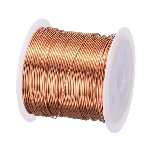 Vista 40 de MECCANIXITY - Alambre magnético de calibre 46 AWG - 0.04mm Hilo de cobre esmaltado - Bobina de alambre magnético de 14669 pies (4471m) - 50g Grado F