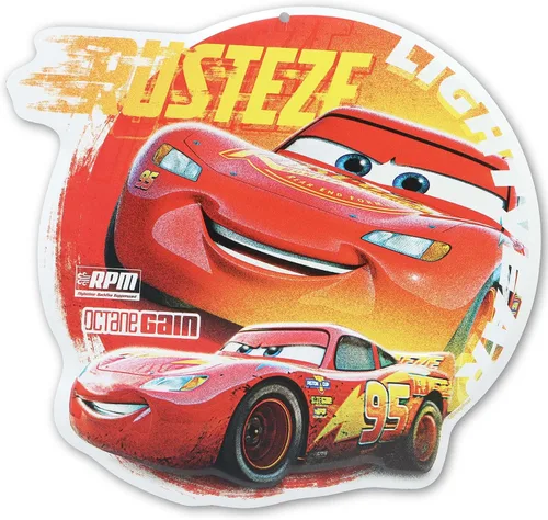 Vista 6 de Cartel de metal Disney Pixar Cars Tow Mater - Lindo cartel de Tow Mater - ¡Una forma más amigable de llevarte lejos!