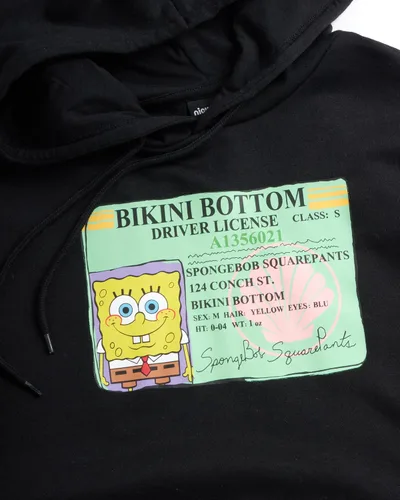 Vista 3 de Nickelodeon Mens SpongeBob and Patrick Fleece Sweatshirt Men and Womens Unisex Pullover Hoodie (Size S-XL)