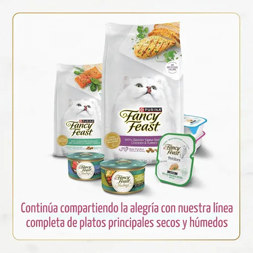 Vista 13 de Fancy Feast Purina - Alimento seco para gatos, bolsa de 7 libras