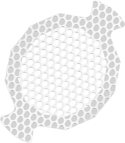 Vista 9 de INVIHUG, 25 Pack, Adhesivos de Malla Desechables para Recogedor de Pelo en la Drenaje de Ducha, Recogedor de Pelo Desechable para Drenaje. (Blanco)