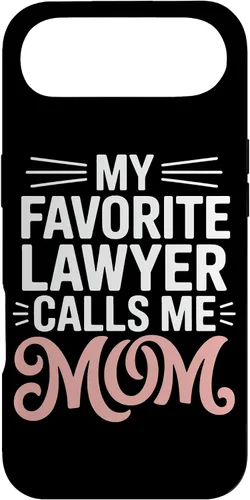 Vista 27 de My Favorite Lawyer Calls Me Mom Proud Law School Parent Case for iPhone 17