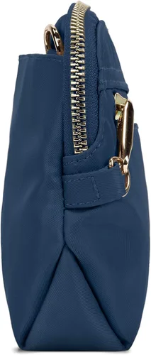 Vista 6 de Travelon Bolso cruzado convertible a medida antirrobo para mujer, Zafiro, talla única , Travelon Bolso cruzado convertible a medida antirrobo