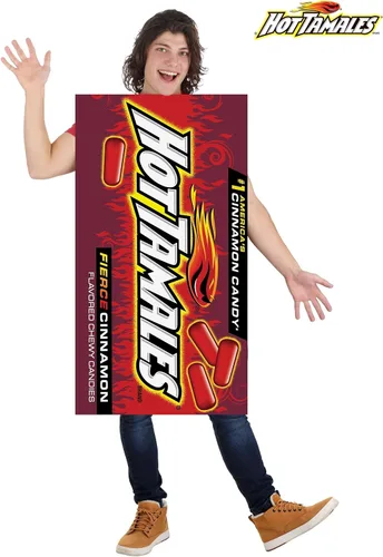 Vista 2 de Disfraz de caramelo caliente para adultos
