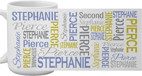 Vista 11 de Let's Make Memories - Taza personalizada con tu nombre y firma - Taza de café personalizada de 15 oz - Regalo para poner en la media navideña - Para