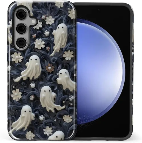 Vista 39 de Funda compatible con Samsung Galaxy S23, funda híbrida de protección rígida de 2 capas, a prueba de golpes, funda protectora resistente para Lata