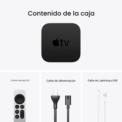 Vista 5 de Apple 2021 Apple TV 4K 32GB - Negro (2.ª generación) (renovado)
