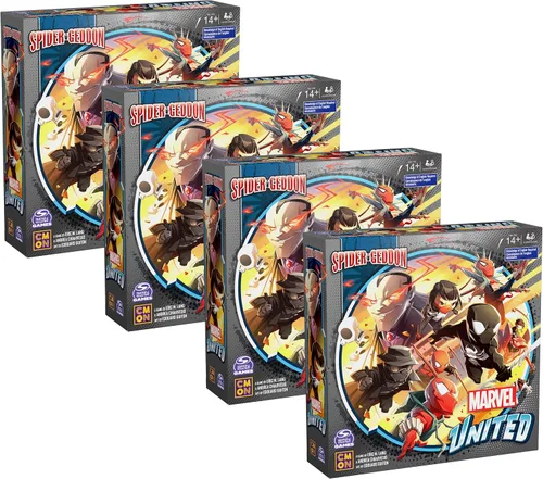 Vista 11 de Spin Master Games, Marvel United: X-Men, juego de mesa de estrategia, incluye figuras coleccionables, para fanáticos de Marvel Rivals y juguetes