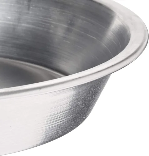 Vista 4 de American METALCRAFT, Inc. Molde Hondo de Aluminio para Pasteles de 9.87 Pulgadas