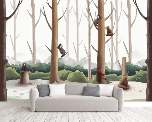 Vista 61 de Papel tapiz espacial 3D para dormitorio, murales de pared extra grandes para sala de estar, 151 x 105 pulgadas (no se puede despegar ni pegar)