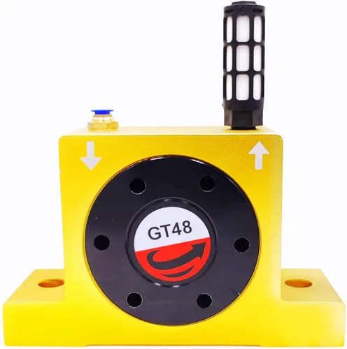 Vista 7 de GT8 G 1/8" serie de oro industrial de los vibradores neumáticos GT-8 de la turbina del aire del vibrador neumático neumático neumático de la turbina
