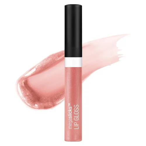 Vista 8 de Wet n Wild MegaSlicks Brillo labial, ultrabrillante, enriquecido con vitamina E, ultrabrillo de alta luminosidad hidratante, sin pruebas en animales