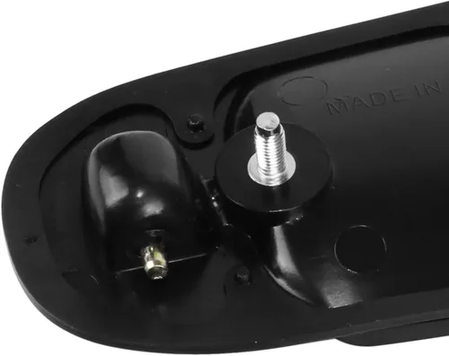 Vista 5 de Tirador de la puerta del lado del pasajero delantero derecho con cerradura compatible con Jeep Grand Cherokee 99-04, color negro liso