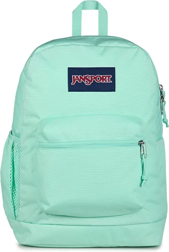 Vista 46 de JanSport Cross Town Plus - Mochila con compartimento principal grande, bolsillo lateral para botella de agua, funda acolchada para laptop de 15
