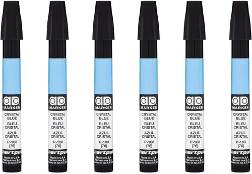 Vista 3 de AD Marker The Original Chartpak, Tri-Nib, azul cristal, 1 cada uno (P108)