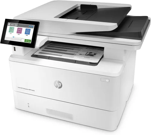 Vista 3 de HP LaserJet Enterprise MFP M430f Impresora monocromática todo en uno con Ethernet integrado e impresión de 2 caras (3PZ55A), color blanco, grande