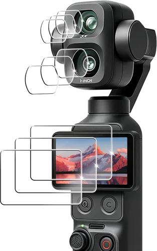 Vista 13 de FiTSTILL - Protector de pantalla con tapa de silicona para DJI Osmo Action