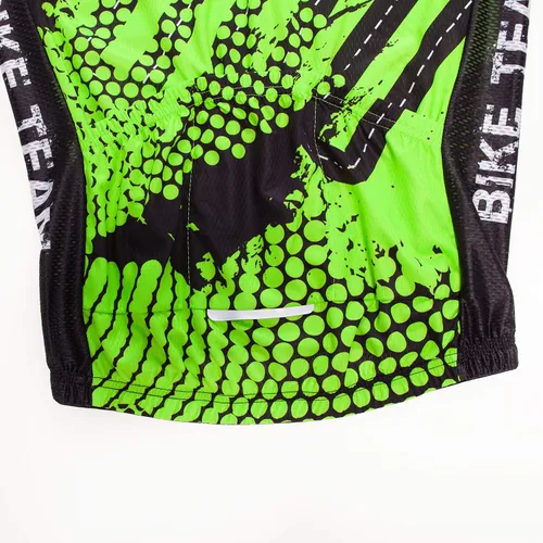 Vista 141 de Weimostar Hombre Ciclismo Jersey Manga Corta Bicicleta Ropa Multicolor Diamante