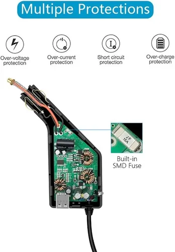 Vista 6 de [Piezas de drones] Cargador de coche 3 en 1 para DJI Mavic Mini 3/3 Pro Hub de carga de batería inteligente Conector de coche Adaptador USB Multi 2