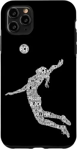 Vista 13 de Funda para iPhone 17 de voleibol para adolescentes y mujeres