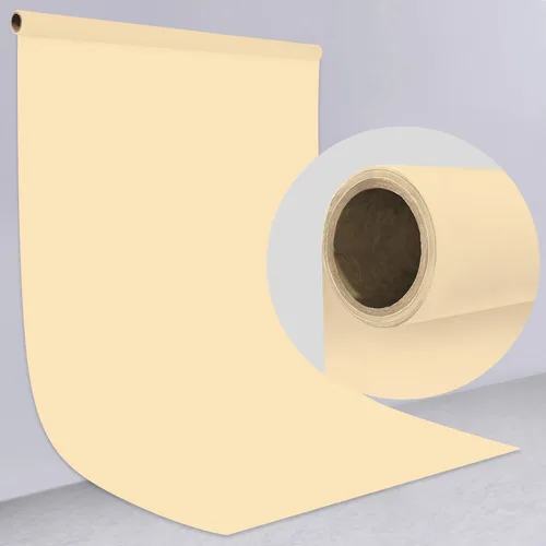 Vista 8 de Emart Telón de fondo de papel blanco de 53 x 16 pies, rollo de papel sin costuras para sesión de fotos, fotos de estudio pequeño, alimentos