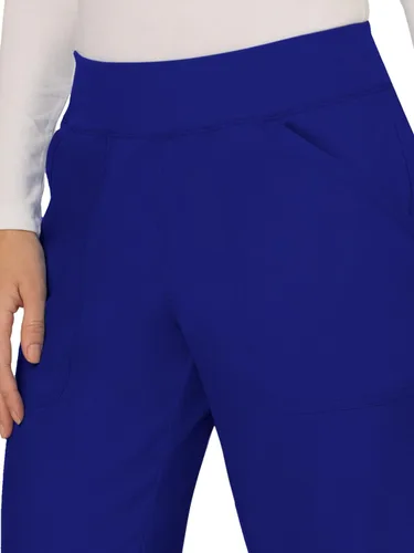 Vista 3 de Workwear Revolution WW110 - Pantalones de uniforme médico tipo cargo para mujer, elásticos, suaves