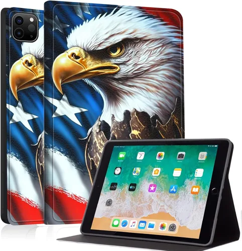 Vista 24 de Case for iPad mini A17 Pro (7th/6th Gen 2024/2021), Slim Shockproof Protective Cover with Auto Sleep/Wake, Durable PU Leather Multi-Angle Stand
