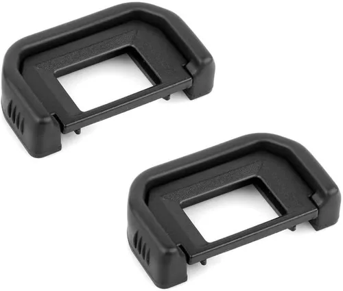 Vista 2 de T7 Eyecup Visor ocular para Canon EOS Rebel T8i T7 T7i T6i T6s T6 T5i T5 2000D 4000D SL3 SL2 SL1 (2 paquetes), reemplaza Canon EF