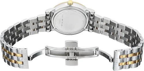 Vista 4 de Tissot Womens Carson Stainless Steel Dress Watch