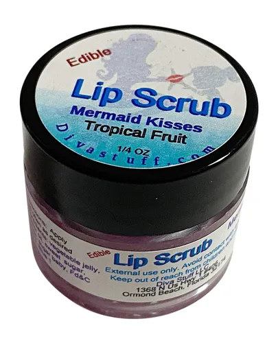 Vista 24 de Exfoliante labial de Diva Stuff, Acai berry