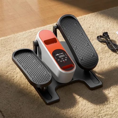 Vista 8 de Under Desk Elliptical Machine, Ellipse Leg Exerciser with Electric Seated Pedal for Home & Office, Manual & Auto Mode, Forward & Reverse,12 Speeds
