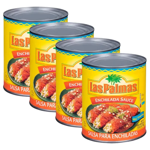 Vista 14 de Salsa para Enchiladas de Chile Verde Las Palmas, Mediana, 10 Onzas
