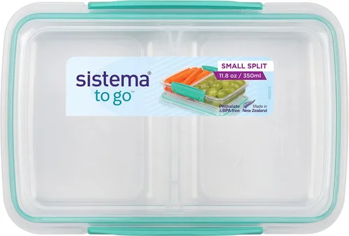 Vista 2 de Sistema Contenedor de almacenamiento dividido pequeño de 11.8 onzas (los colores pueden variar)