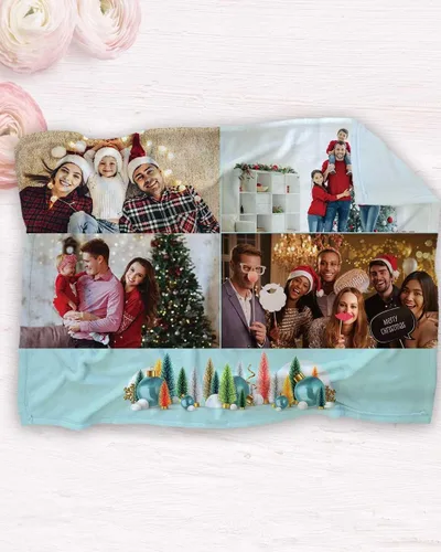 Vista 17 de Manta personalizada – 30x40 pulgadas de forro polar Minky personalizado diseño de texto con foto con logotipo, nombre de regalo, para mujeres