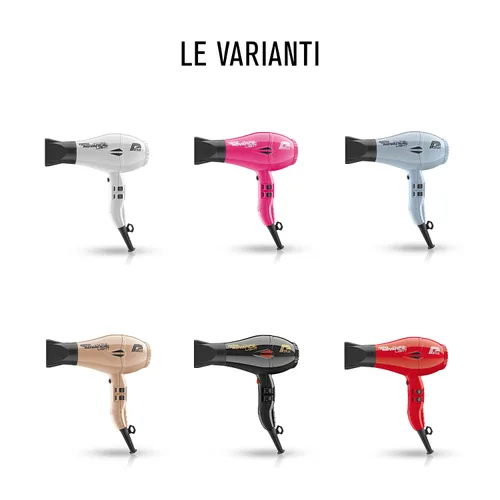 Vista 6 de Parlux Advance Light - Secador de pelo iónico y de cerámica, negro, 1 unidad