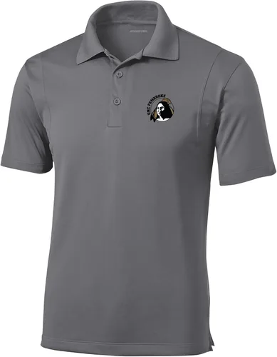 Vista 117 de Polo atlético de micro piqué NCAA para hombre Prime con cuello propio