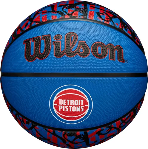 Vista 30 de Wilson NBA Team Balones de baloncesto con diseño de grafiti - Talla 7 - 29.5