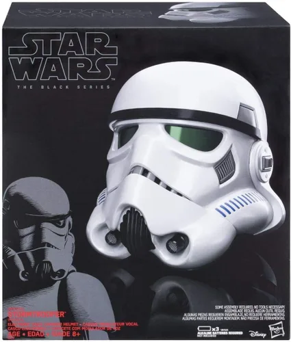Vista 2 de Star Wars The Black Series, Casco cambiador de voz electrónico Imperial Stormtrooper