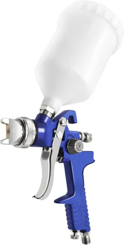 Vista 10 de HVLP Mini Pistola Pulverizadora de Pintura con Boquilla de 0.8 mm, Capacidad de 125 cc, Pistola Pulverizadora de Pintura con Alimentación por
