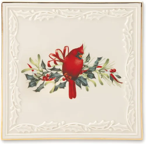Vista 13 de Lenox 899170 Winter Greetings - Juego de bandeja y esparcidor de 3 piezas