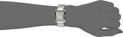Vista 2 de CARTIER Reloj de cuarzo plateado WSTA0005 con pantalla analógica para mujer, plateado, Movimiento de cuarzo
