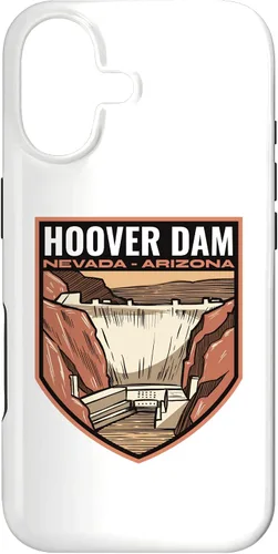 Vista 32 de Hoover Dam Nevada Arizona Case for iPhone 16