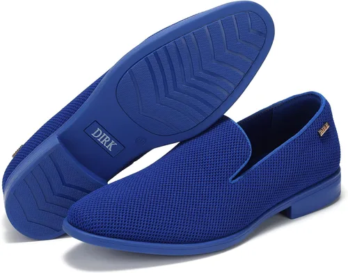 Vista 6 de Dirk Zapatos de vestir para hombre, zapatos de esmoquin sin cordones, mocasines informales, zapatos Oxford a la moda, ligeros