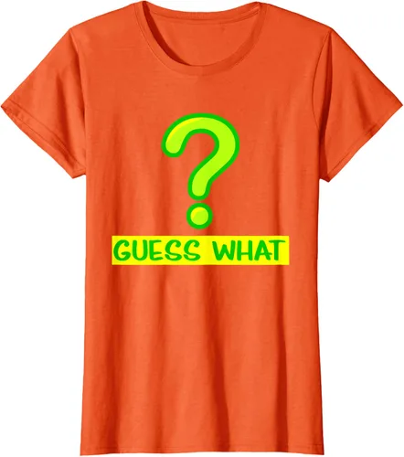 Vista 38 de Question Mark playera Guess What playera, hombre XL, Púrpura