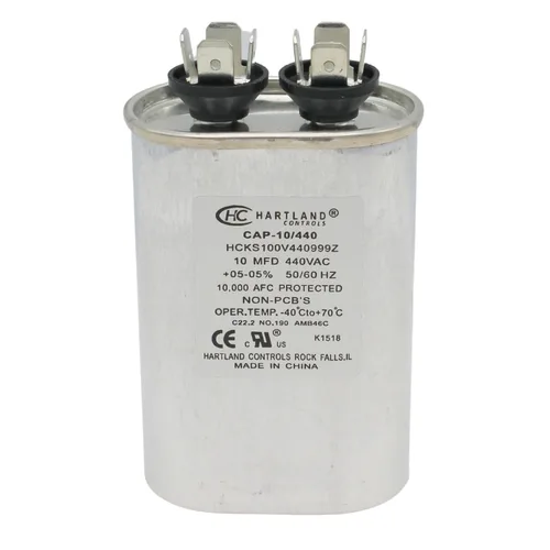 Vista 12 de HVAC Genius - Condensador de 5 condensadores MFD de 370 o 440 VCA 5uf de funcionamiento ovalado para motor de ventilador, condensador de soplador