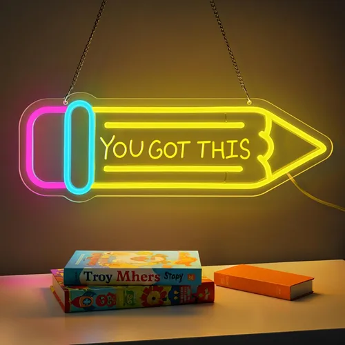 Vista 8 de Atom Neon Sign Molecule - Lámpara de pared LED de ciencia para dormitorio, laboratorio, oficina, decoración de sala de juegos, letrero de luz