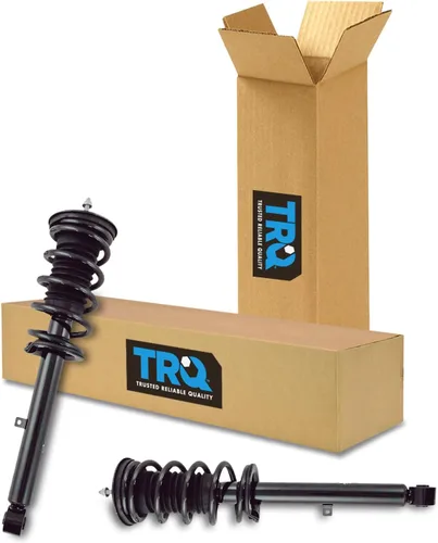 Vista 36 de TRQ - Conjunto de puntal delantero y resorte helicoidal (lados del conductor y del pasajero), para auto